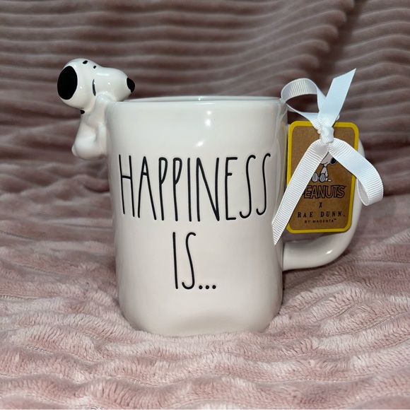 Rae Dunn | Dining | Peanuts X Rae Dunn Hapiness Is Mug | Poshmark